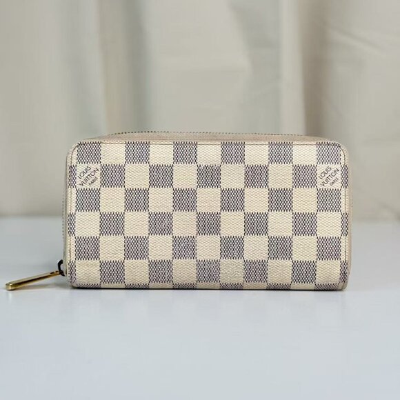 Louis Vuitton Handbags - Louis Vuitton Damier Azur Wallet with Classic Checkerboard Design